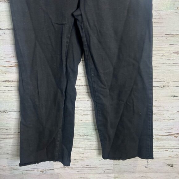 Oak + Fort Black Cropped Pant size small - Picture 2 of 9
